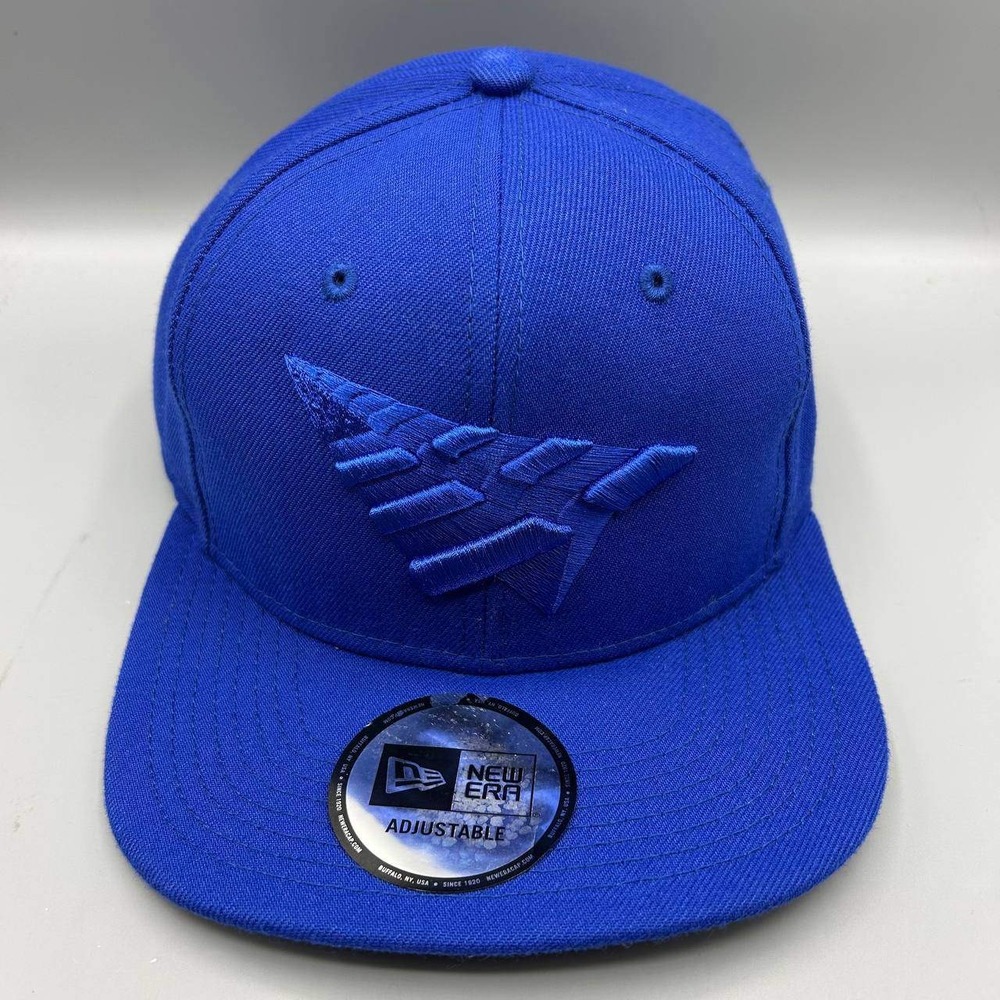 Paper Planes Roc Nation Hat Men Blue Embroidered New Era Snap Back Cap Jay-Z